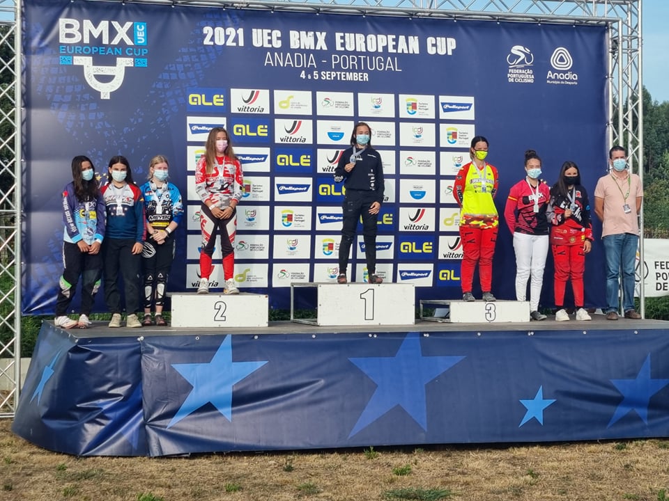 Joy Stiplovsek 2× Gold am Europa Cup in Anadia-Portugal BMX Weinfelden