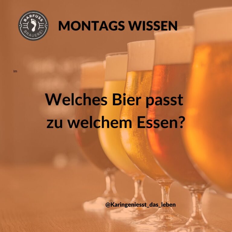 Welches Bier zu welchem Essen? • WYFELDER