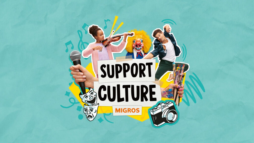 «Support Culture» heisst die neue Förderaktion der Migros