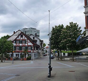 Messgerät (Antenne) an der Rathausstrasse
